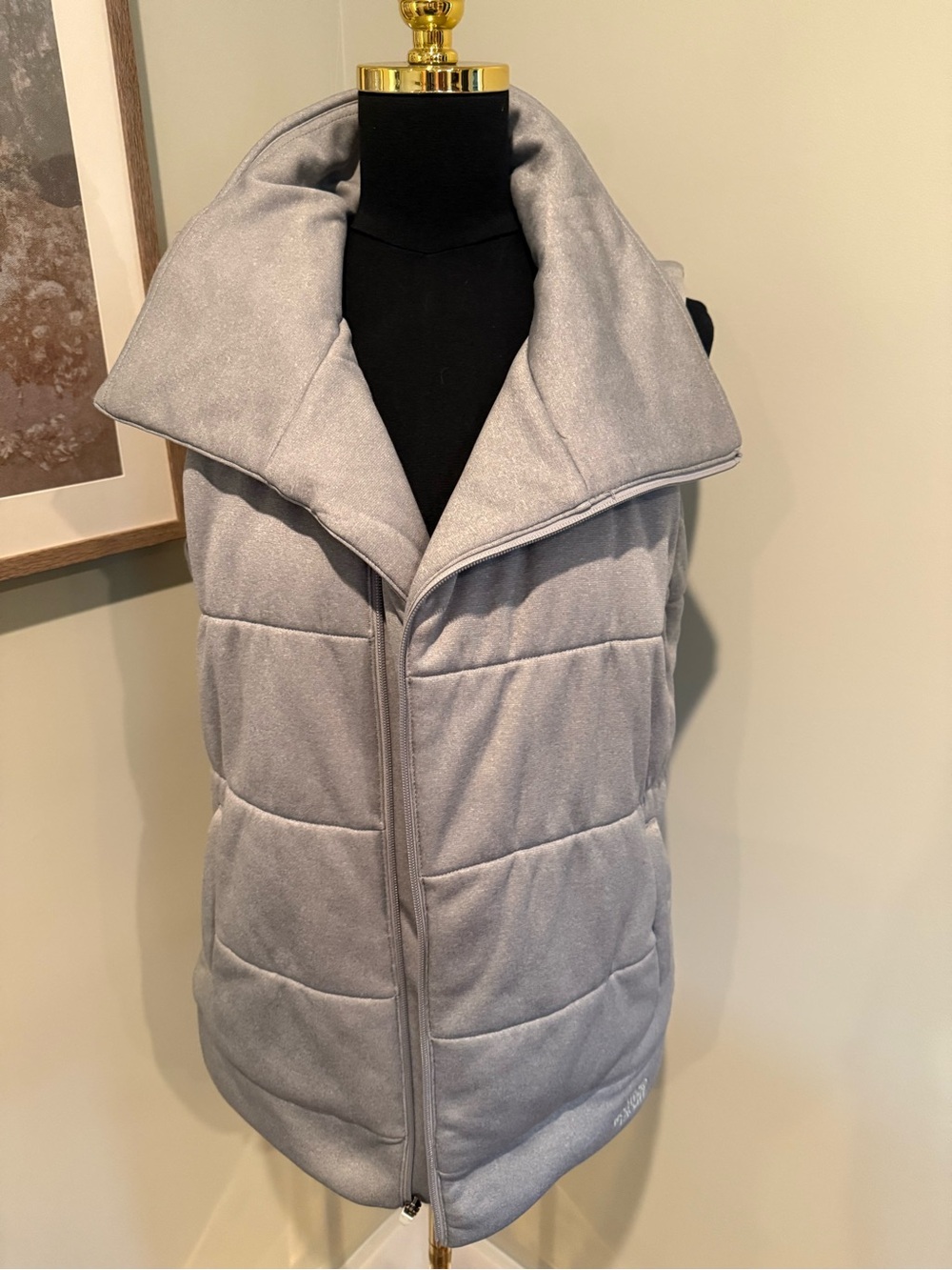 The North Face Darella Gray Insulated Puffer Vest Women’s L